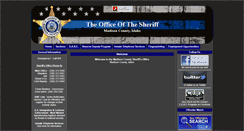Desktop Screenshot of madisonsheriff.net